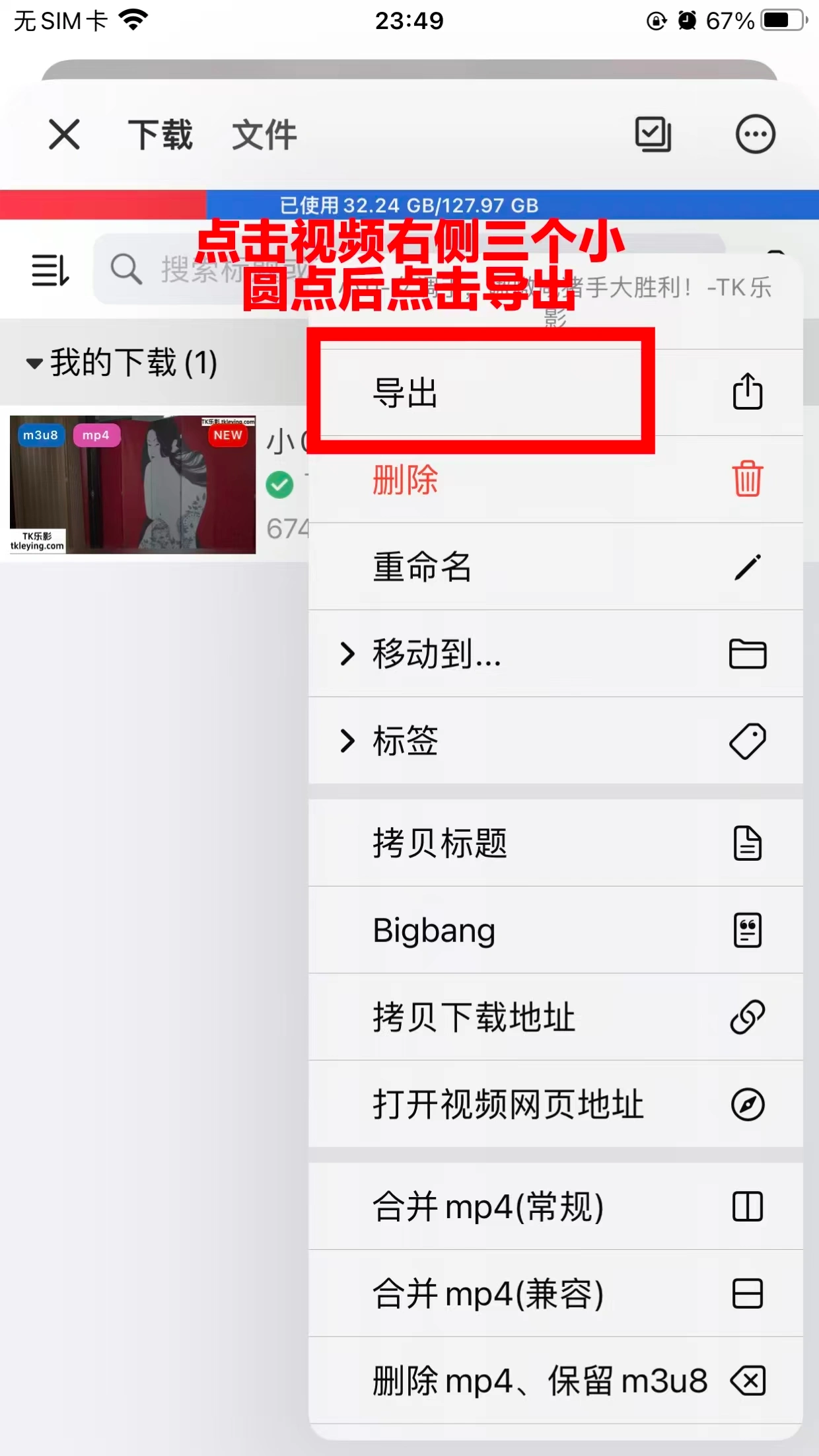 图片[6]-下载视频资源包保存相册教程（苹果用户）-TK乐影