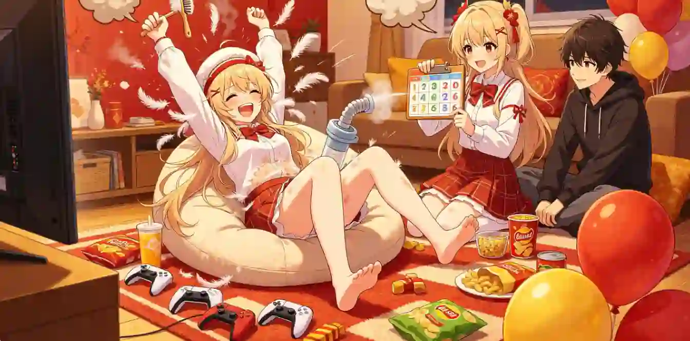 嫂子？情敌！夺回哥哥的新年作战，两仪式的足臭磨难！-TK乐影