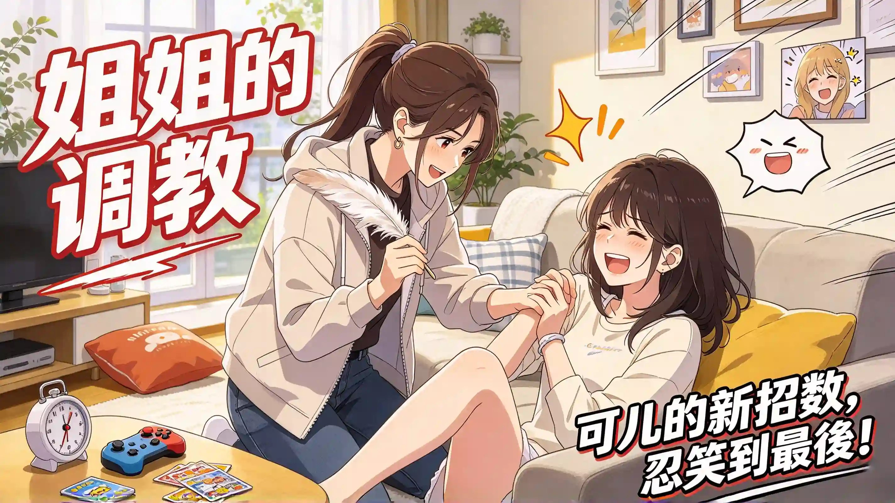 在姐姐的调教下屈服吧 可儿的新招数-TK乐影