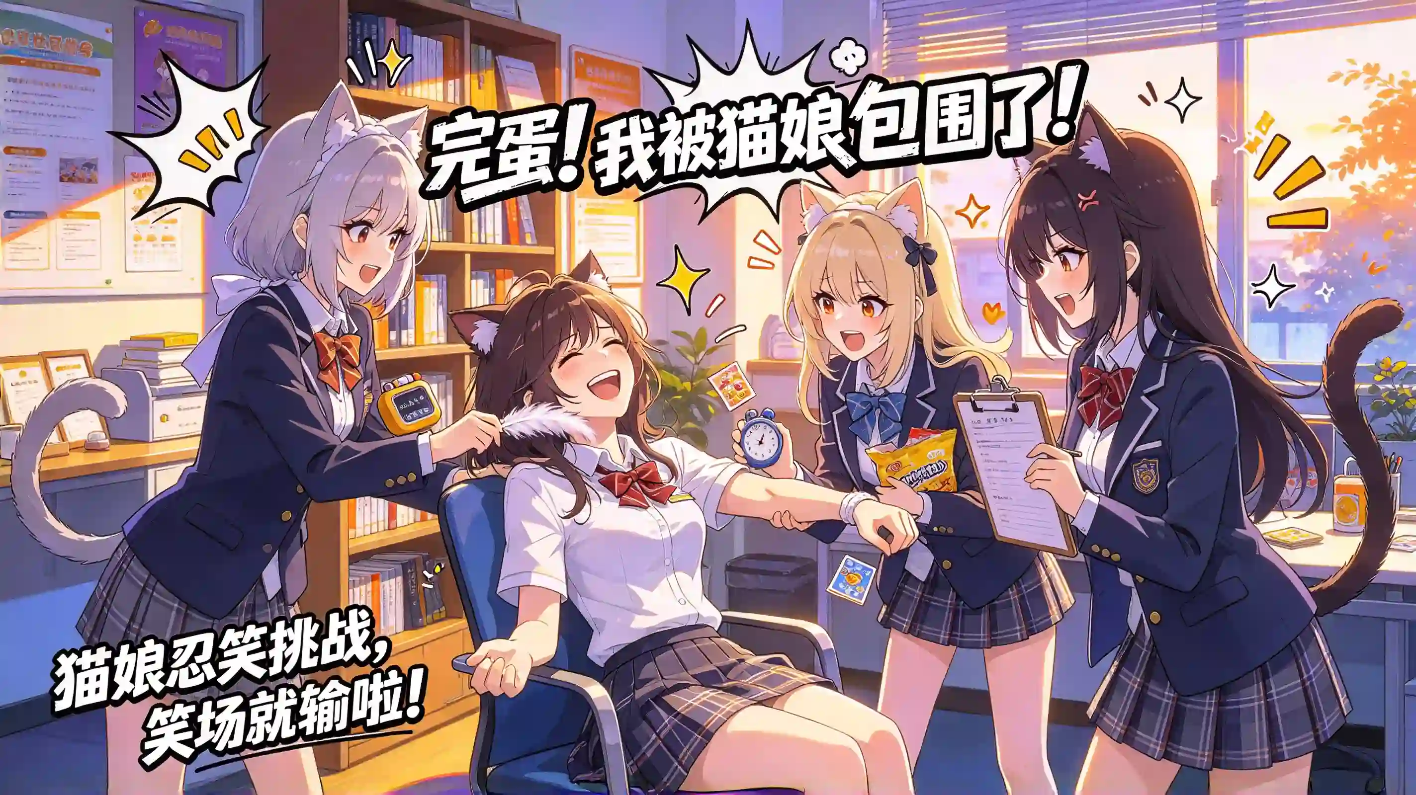 完蛋！我被猫娘包围了！-TK乐影