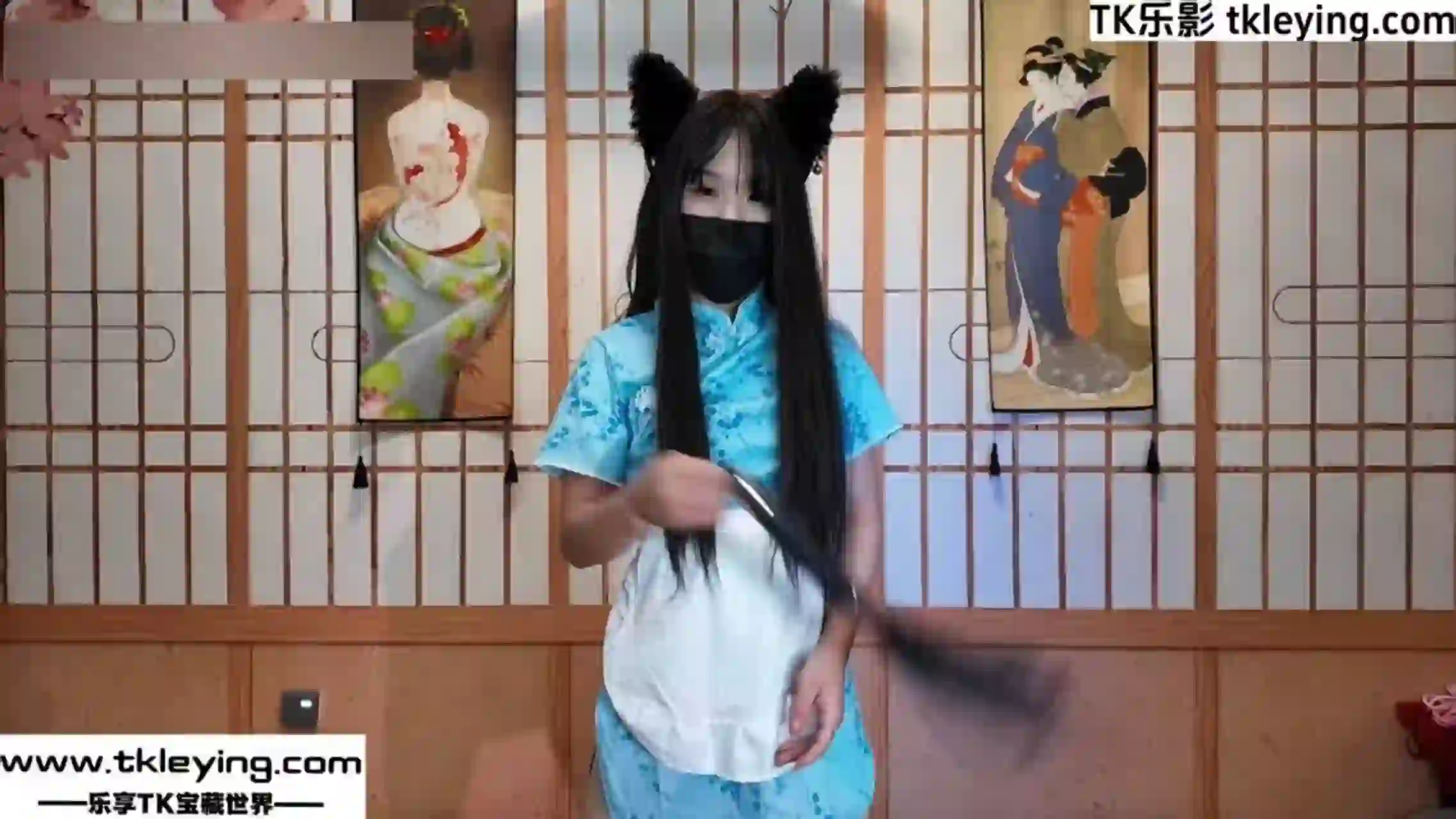 一绳所爱 颜颜捆绑挠痒，放置吓哭-TK乐影