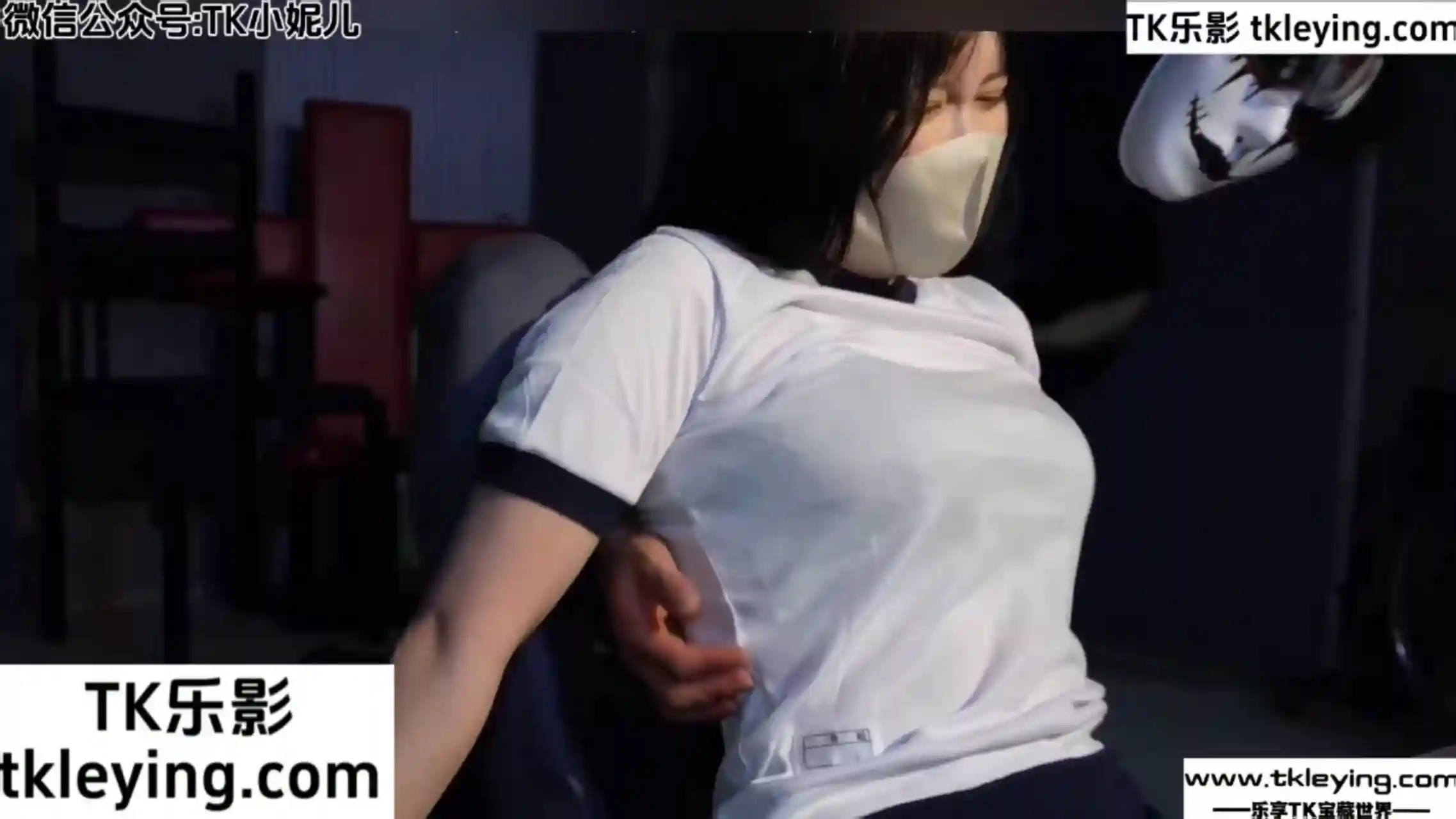穿着运动服挠痒痒！受害者米娜 挠痒痒制作 刺激合作-TK乐影