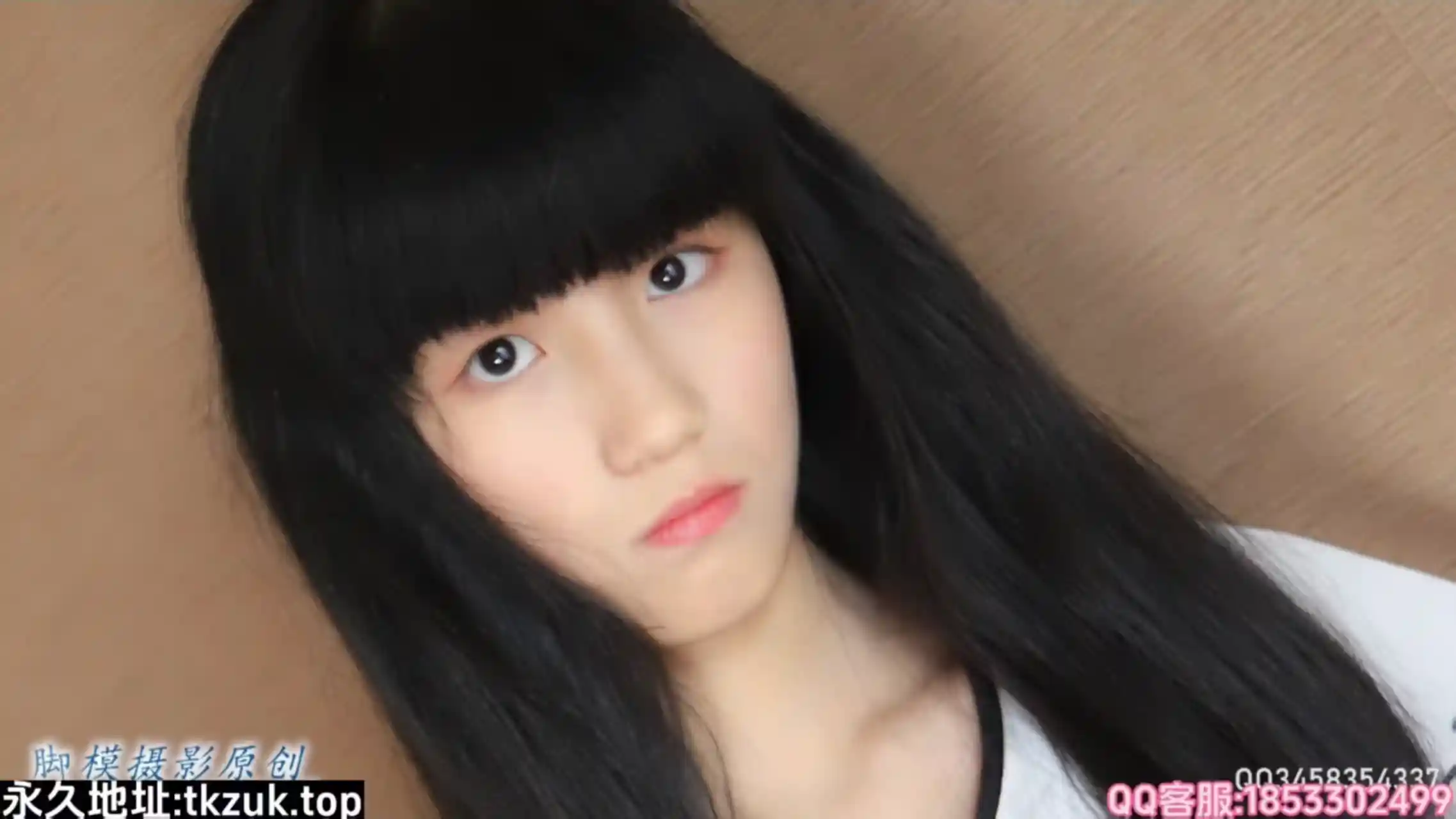 脚模摄影 016 素人小学妹无滤镜瘦长美脚-TK乐影